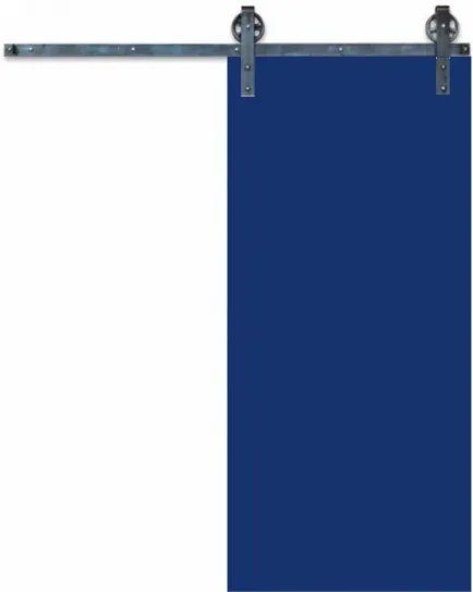 Moderné posuvné dvere s dizajnom hlbinná modrá 60cm, 203cm