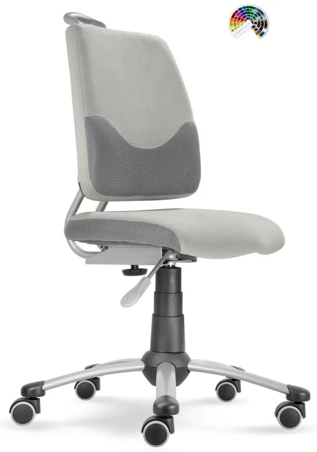 MAYER Detská rastúca stolička ACTIKID A3 SMILE čalúnenie MEDIFLEX SILVERTEX koženka