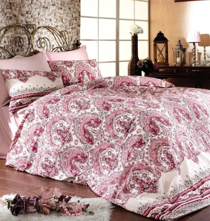 Brotex Obliečky Satén Exclusive Simba pink 240x220/2x70x90cm