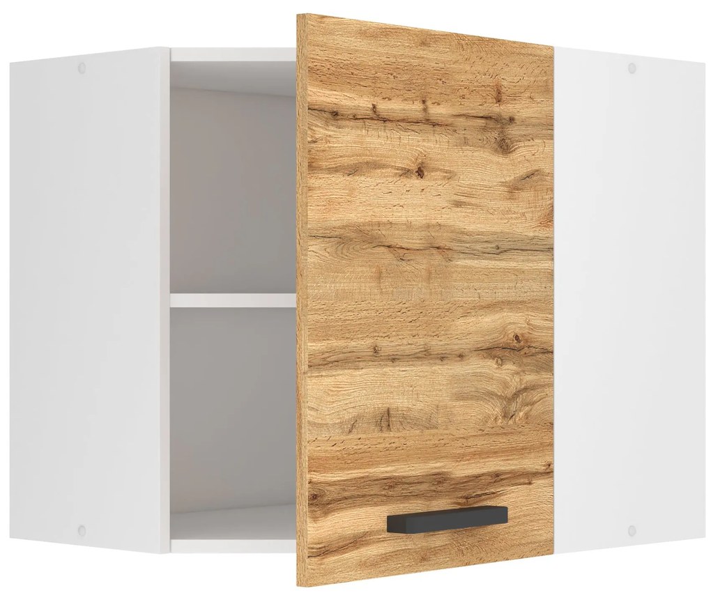 Kuchynská skrinka Belini Premium Full Version horná rohová 60 cm dub wotan