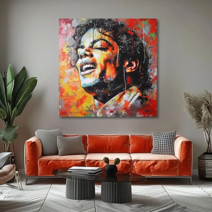 Obraz Michael Jackson - Hlas generácií | 100% originál domaľovaný akrylom