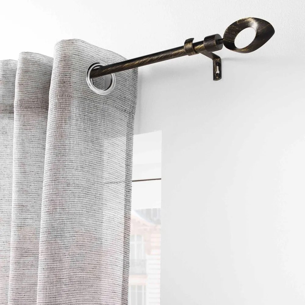 Kovová roztiahnuteľná garniža 120 - 210 cm Ovalon – douceur d'intérieur