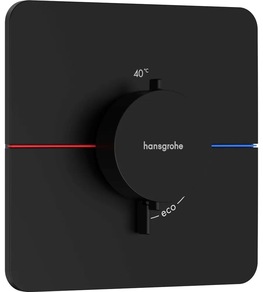 HANSGROHE ShowerSelect Comfort Q termostat pod omietku, matná čierna, 15588670