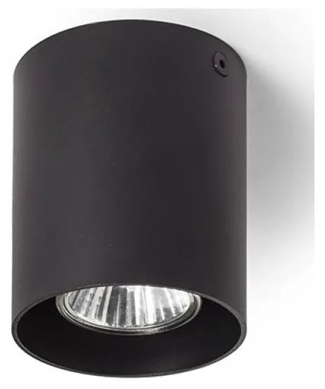RED - Design Rendl - R12731 - Bodové svietidlo MANTOVA 1xGU10/35W/230V čierna