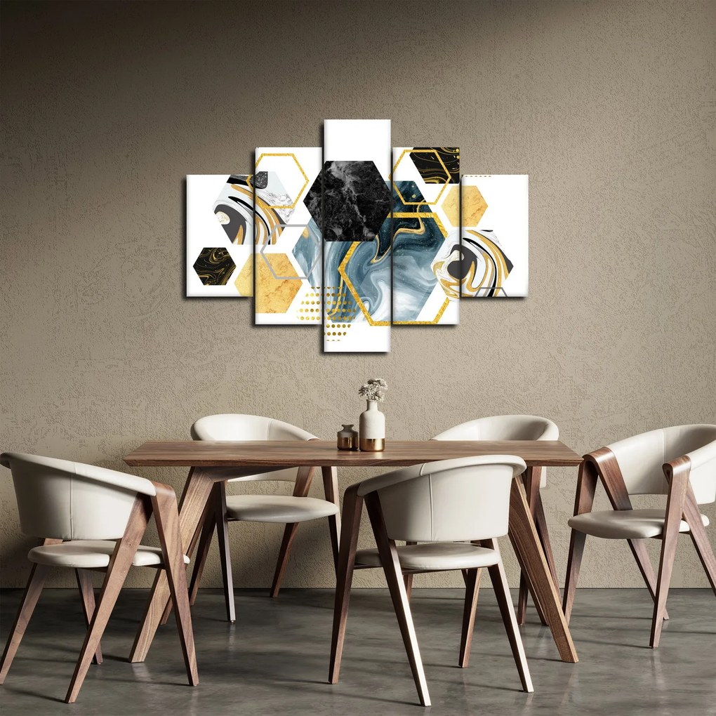 Obraz - Mnohouholník (150x105 cm)