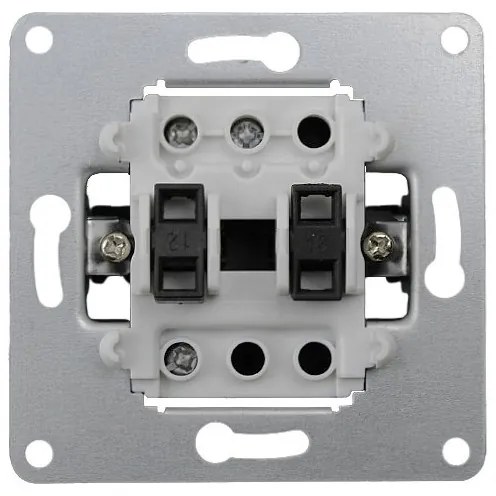 Elhard Vypínač Vera schodiskový č.6, matný, biely - kompletný VZ5306W