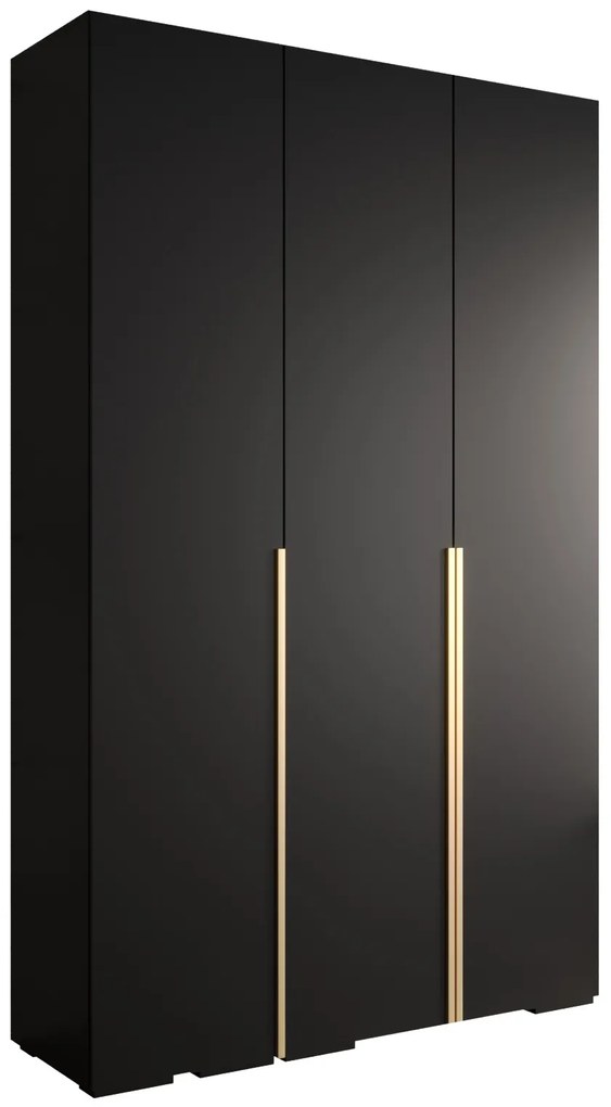 Šatníková zostava Inova 1 - čierna / 150 cm