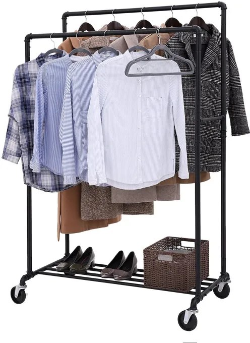 Vešiakový stojan na kolieskach HSR60B