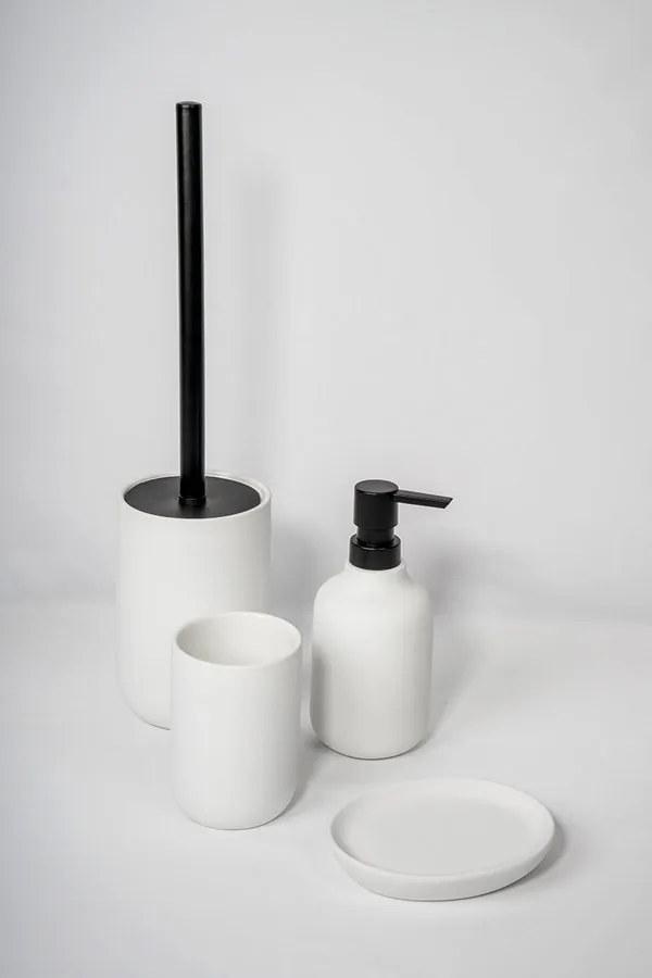 Sapho Sapho, CHLOÉ WC kefa na postavenie, biela mat, CH028