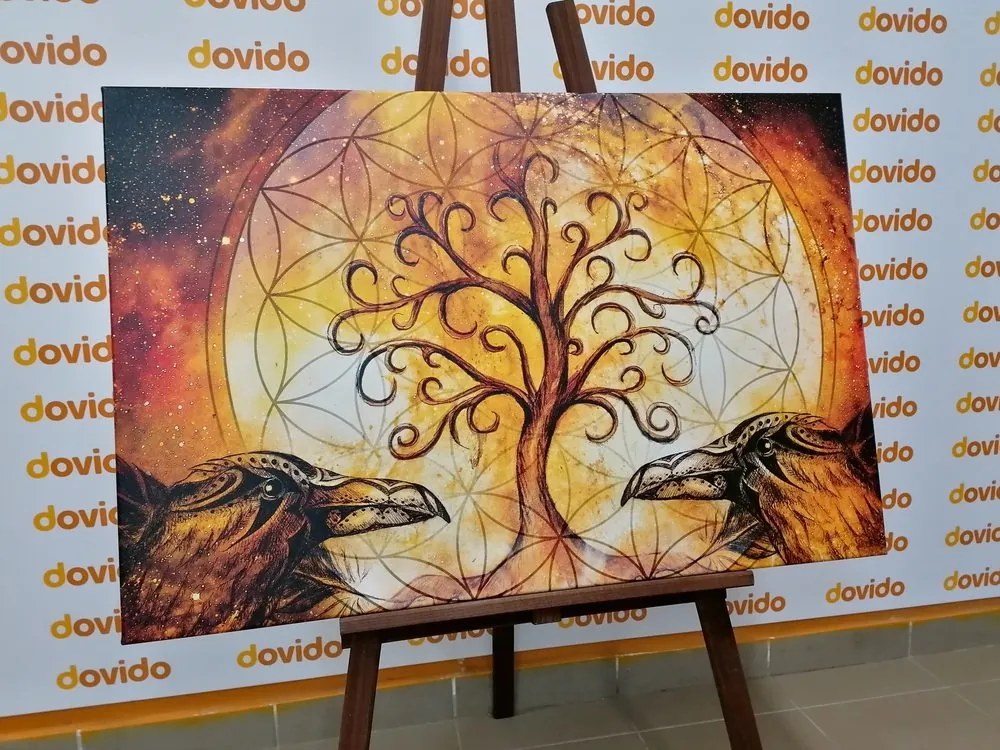 Obraz magický strom života - 120x80