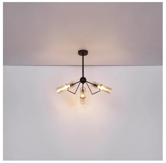 Globo 15353-3D - Luster na tyči GIJON 3xE14/40W/230V