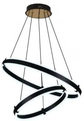 LED Stmievateľný luster na lanku LED/140W/230V 3000-6500K + diaľkové ovládanie