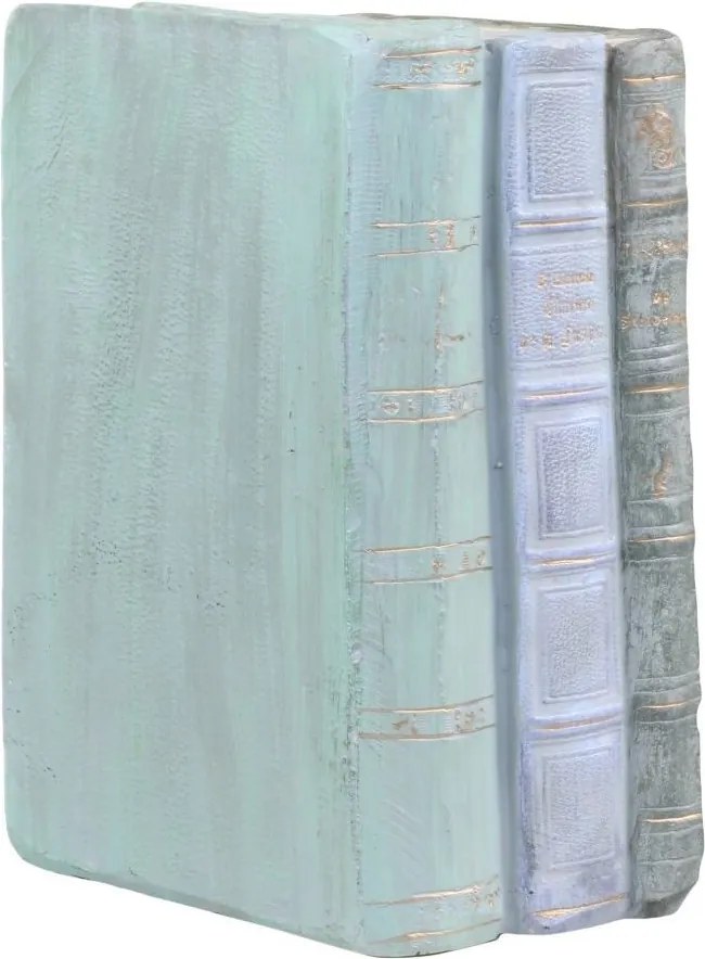 Opálová antik dekorácia knihy Old French Books - 12*7*17cm