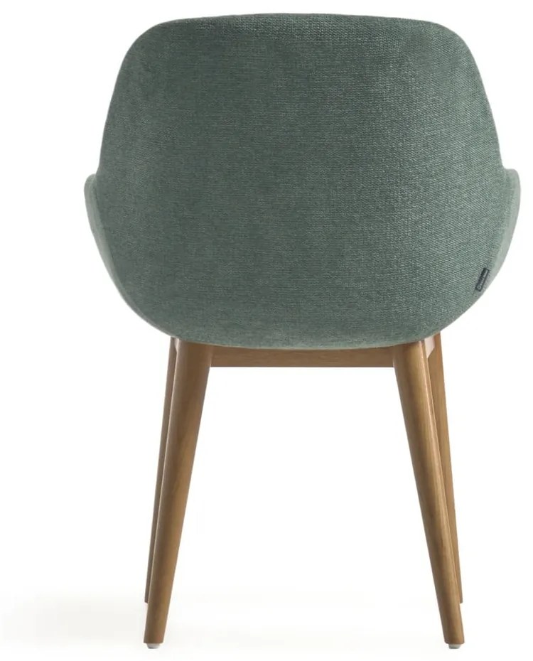 Zelená jedálenská stolička Kave Home Konna