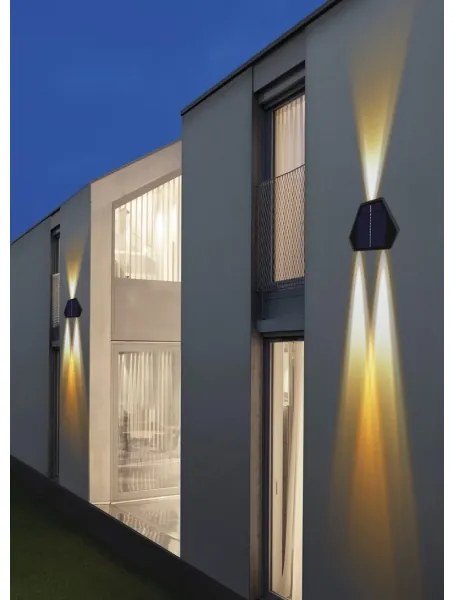 Immax 08488L - LED solárne nástenné svietidlo so senzorom LED/2W/5V IP54