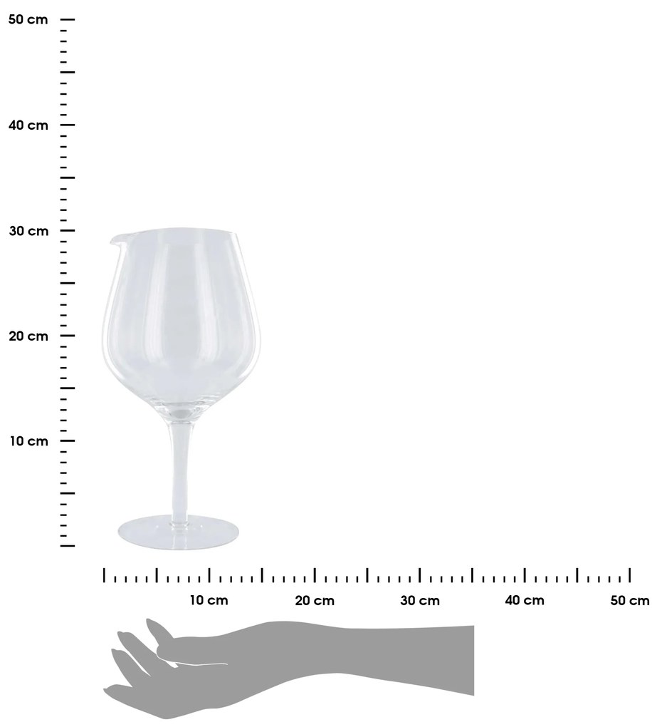 Sklenená karafa na víno Vinario 1,6 l