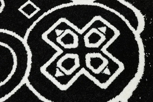 Koberec Lima G932A čierny / biely