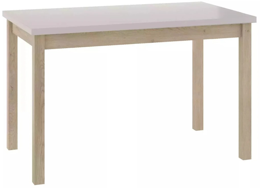 Jídelní stůl Adam 120 cm kašmír/dub cremona torro