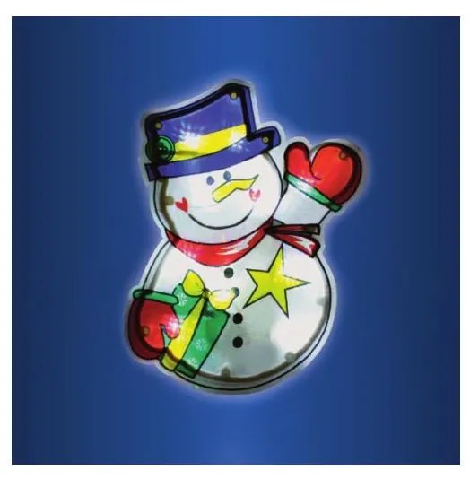 LED vianočná dekorácia do okna 10xLED/3xAAA