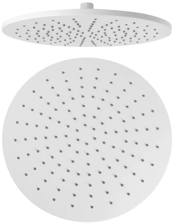 Sapho Sapho, Hlavová sprcha, priemer 300mm, biela mat, SF414
