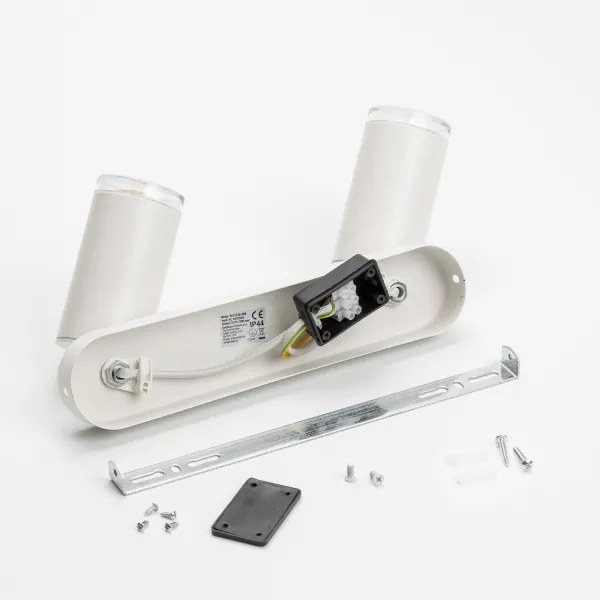 Brilagi - Kúpeľňové bodové svietidlo SELE 2xGU10/30W/230V IP44 biela