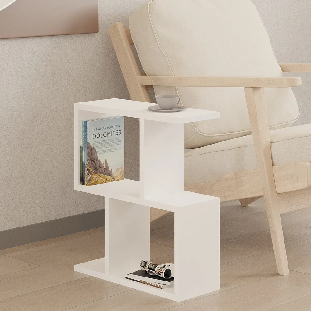 Odkladací stolík Zet White