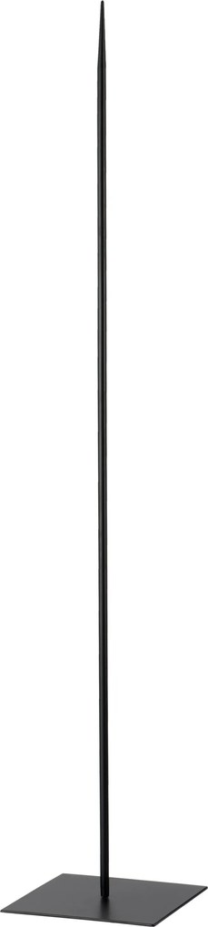 Čierny kovový stojan na toaletný papier M- 22 * 22 * 120 cm