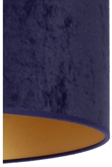 Duolla - Stolná lampa ROLLER 1xE14/15W/230V pr. 20 cm modrá/zlatá