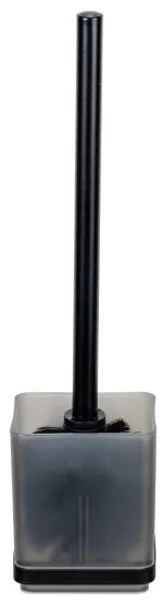 WENKO 71450800 - WC sada VACUUM-LOC QUADRO ED 9,5x37 cm čierna