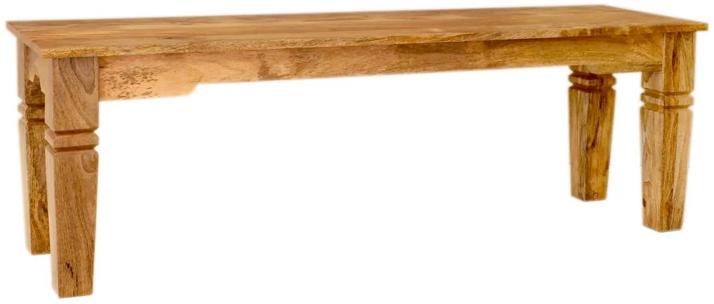 furniture-nabytek.cz - Lavica masív z dreva mango 140x40
