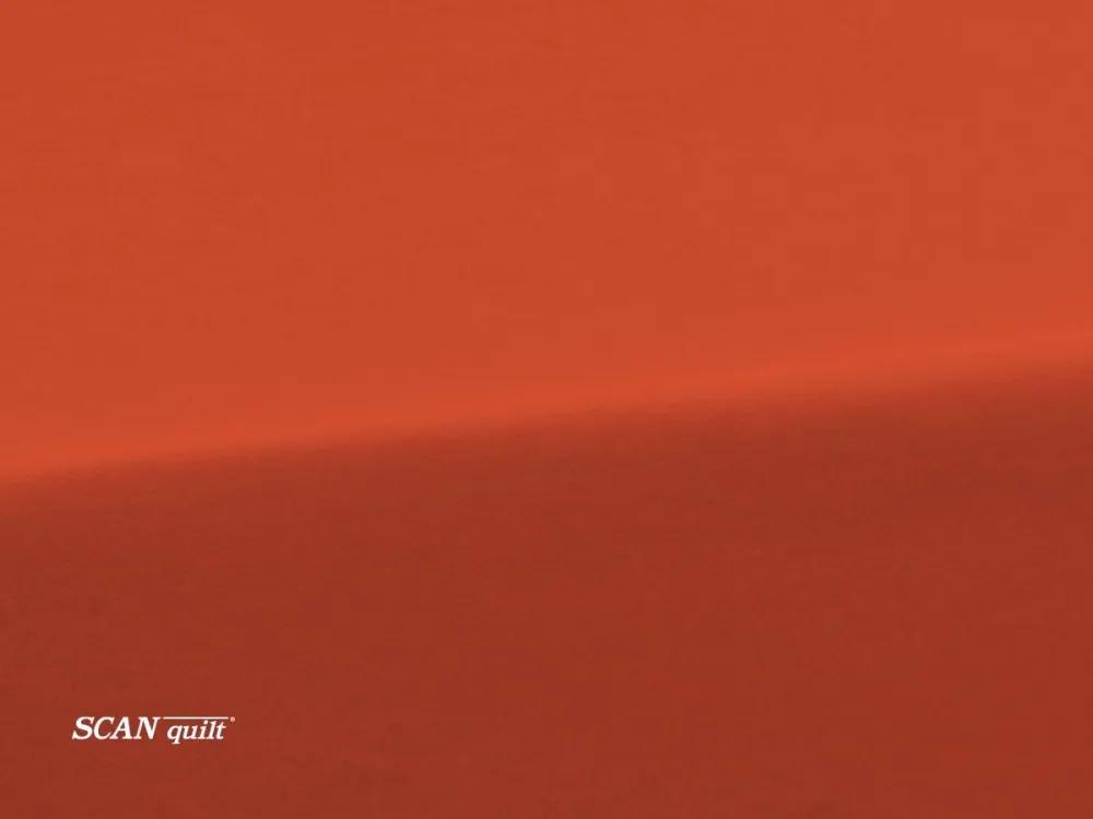 SCANquilt Obrus SATÉN oranžová 40x40 cm