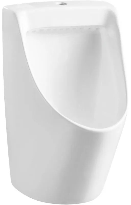 Mexen Nolan, závesný pisoár 55x34x31,5cm, biela, 37065500