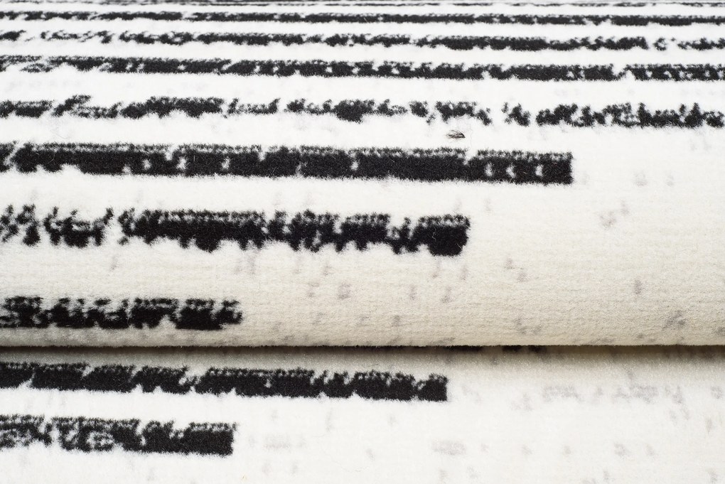 TA Koberec 3478A KRÉMOVÁ / ČIERNA GRACE