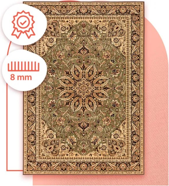 Koberec Agnella Standard Topaz hráškový