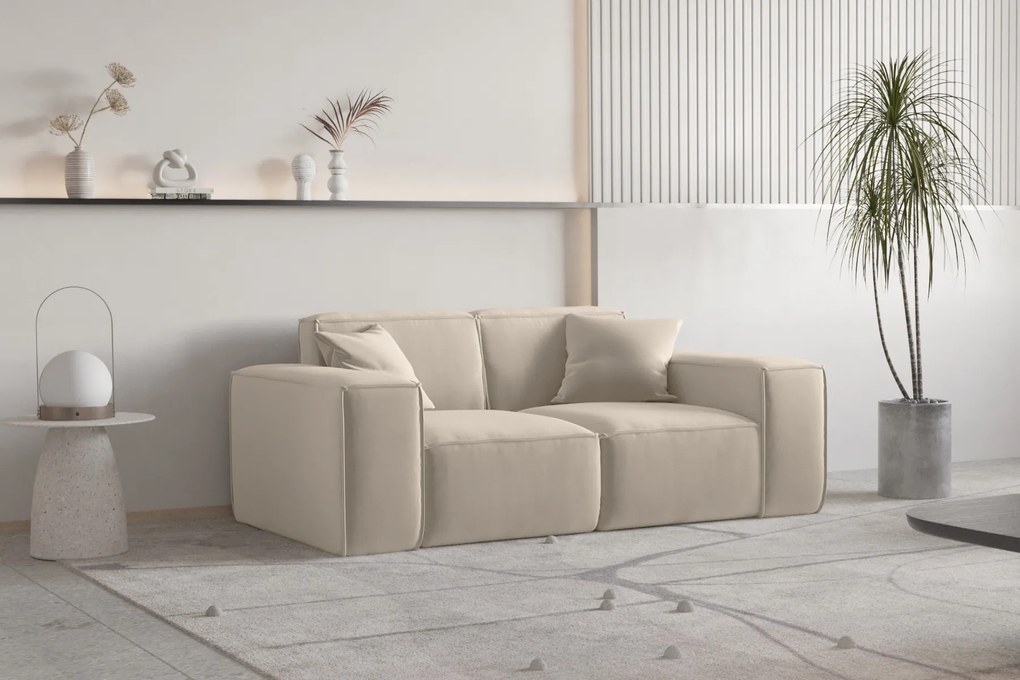 POHOVKA LUCAS 2 MIESTNÁ OPERA BEIGE 186 cm