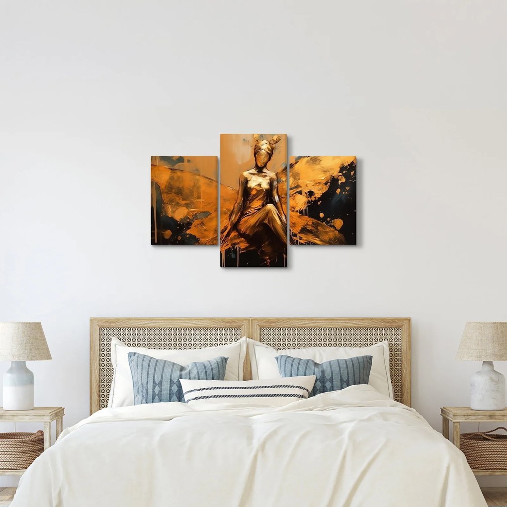 Obraz - Abstrakcia víly (90x60 cm)