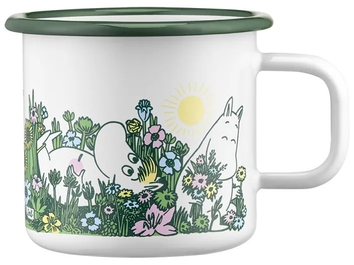 Hrnček Moomin In the garden 0,37l, smalt