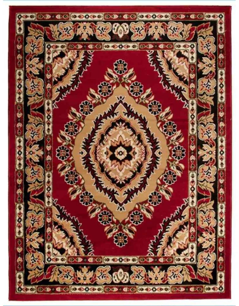Kusový koberec PP Rombo červený 70x130cm