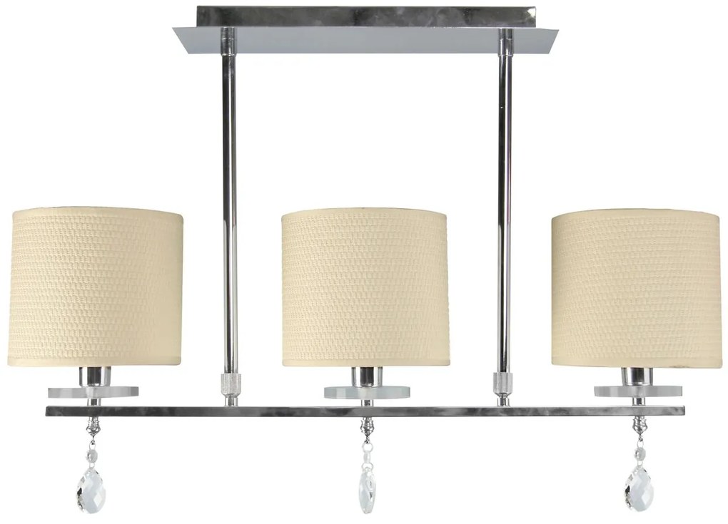 CLX Moderné závesné osvetlenie nad jedálenský stôl UGO, 3xE14, 40W