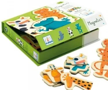 Magnetické trojdielne zvieratká