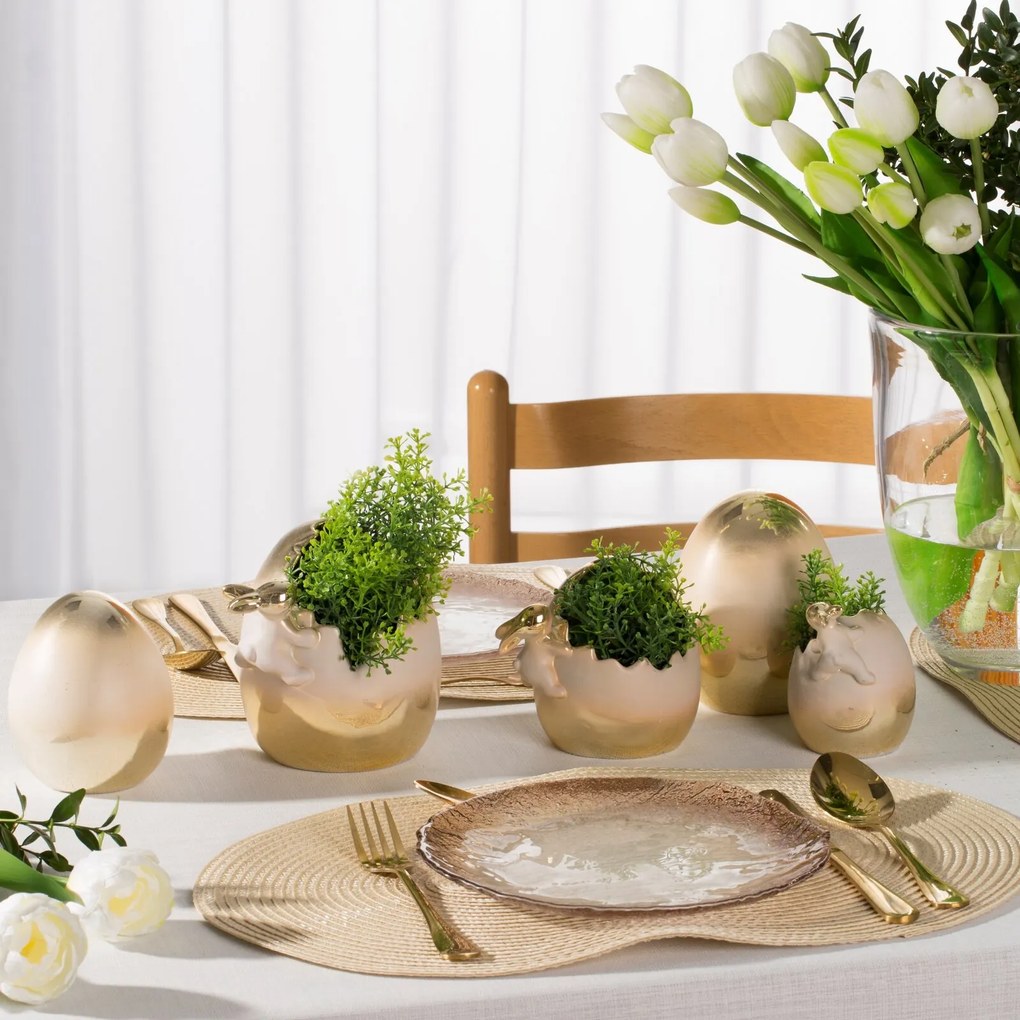 SADA 6 KS PRESTIERANIE NA STÔL JUDY2 45X30 CM SVETLOBÉŽOVÁ