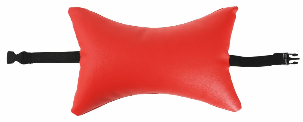 Kancelárske/herné kreslo, modrá/červená, SPIDEX