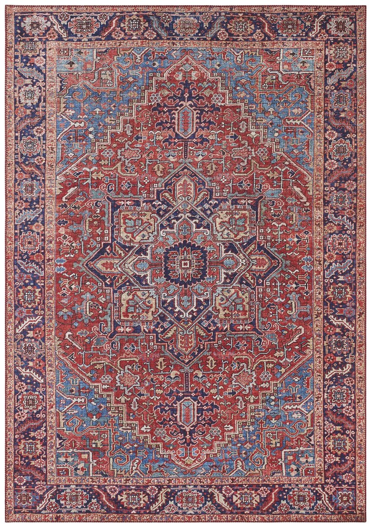 Hanse Home, Kusový koberec Asmar 104012 Orient / Red, 120x160, červená, obývacia izba