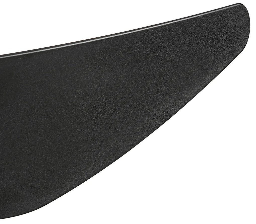 Stropný ventilátor čierny 86,7 cm vrátane LED stmievateľný s diaľkovým ovládaním - Yuki