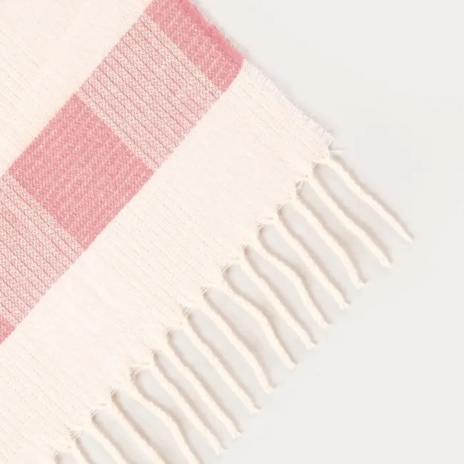 Deka FAIRLIE ružová / biela 241670