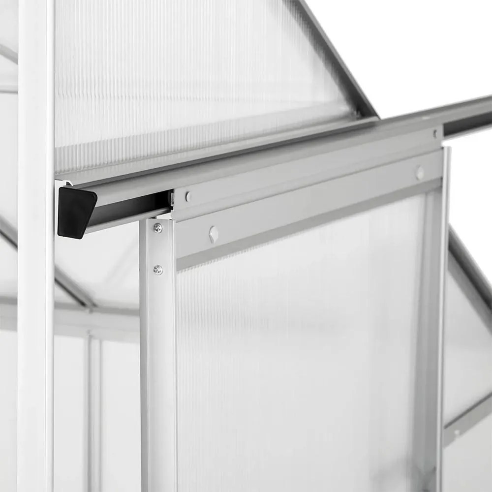 Záhradný skleník, hliníkový