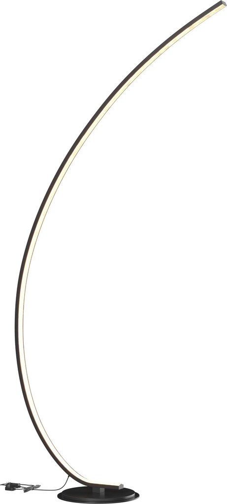 XXXLutz STOJACIA LED LAMPA, 81/28/165 cm Novel - Interiérové svietidlá - 005248000301