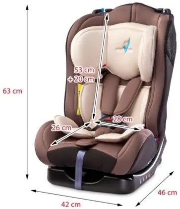CARETERO Autosedačka CARETERO Combo black