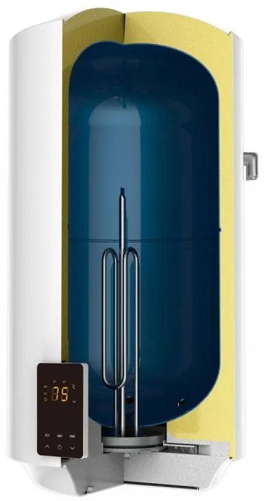 AQUAMARIN Elektrický závesný ohrievač vody 100 L, biely