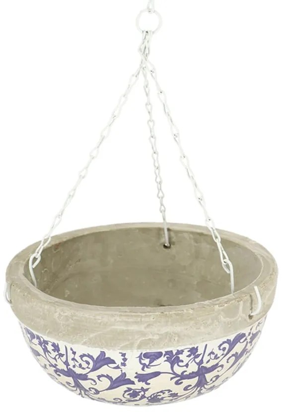 Keramický závesný a nástenný kvetináč ø 25,5 cm – Esschert Design